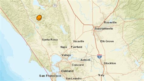 4.4-magnitude quake strikes 13 miles from Healdsburg